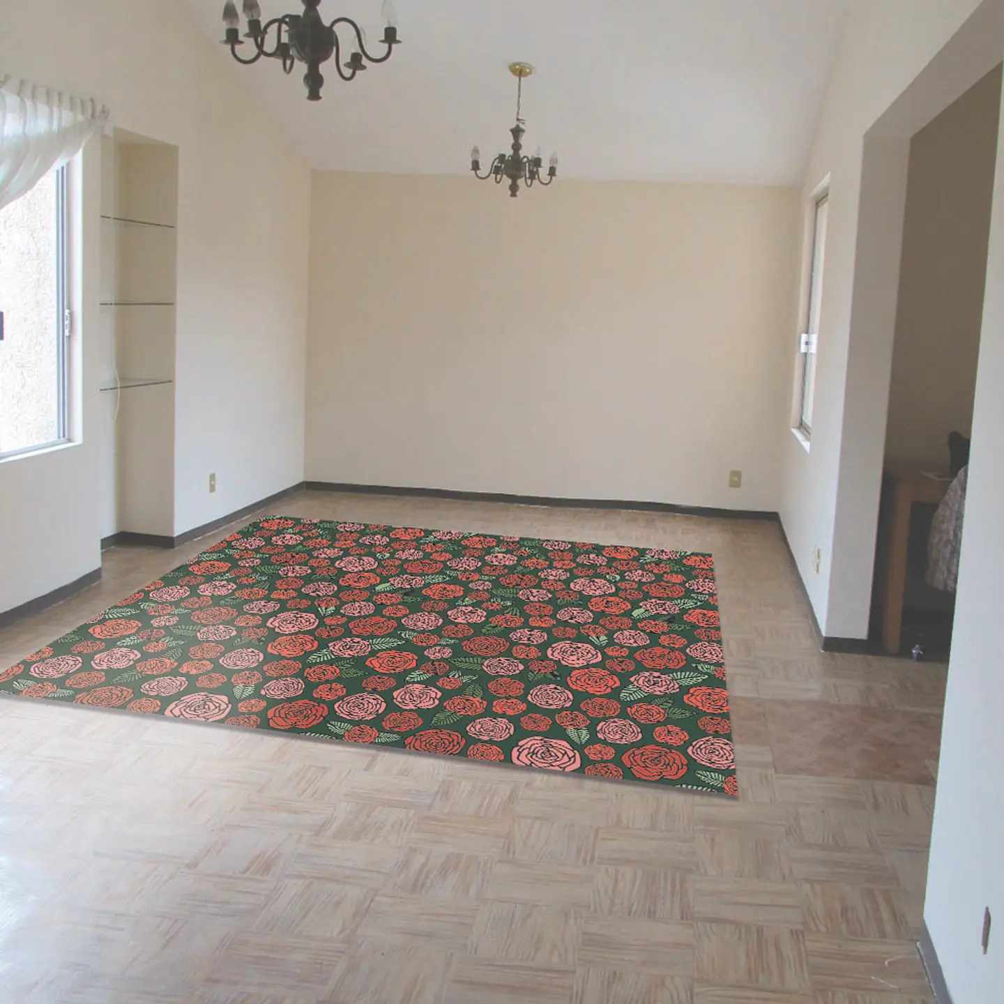 Rosas 50 x 185 cm 4
