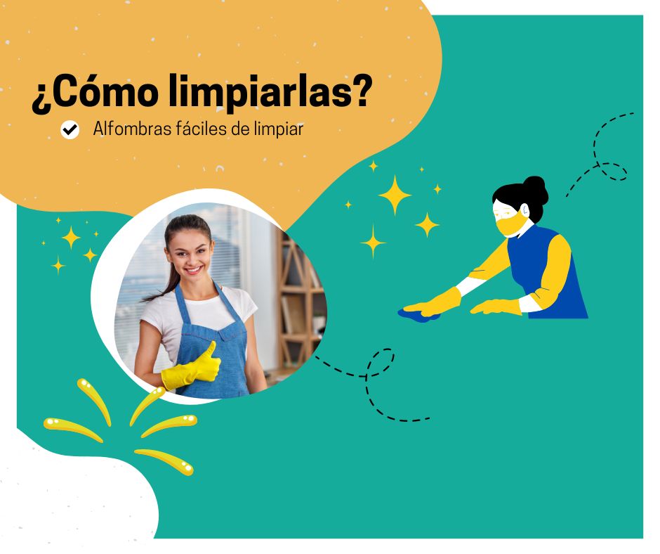 ¿Cómo limpiar una alfombra Davanti? (Fáciles de limpiar)