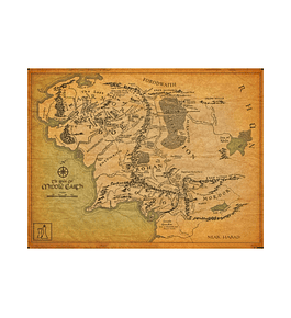 Playmat Middle Earth 70 x 50 cms