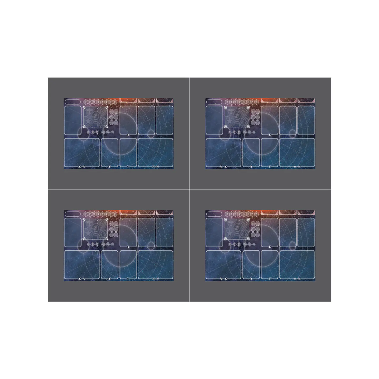 Playmat Arkhamx4 - 100 x 70 cms 1