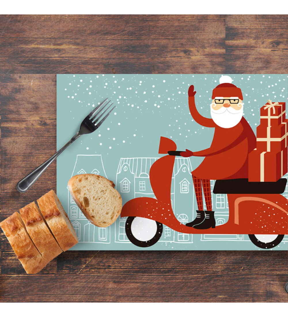 Set 8 Individuales Navidad 1 Rectangular