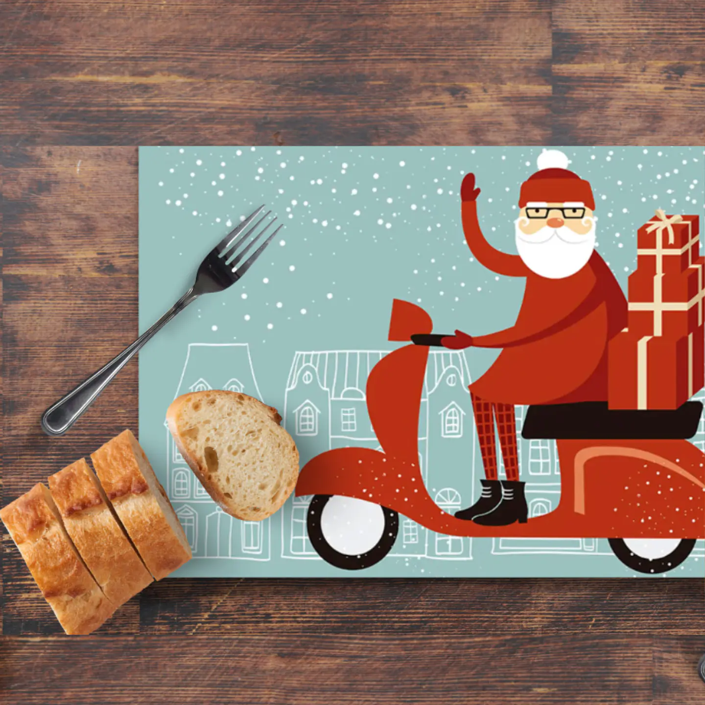 Set 8 Individuales Navidad 1 Rectangular 3