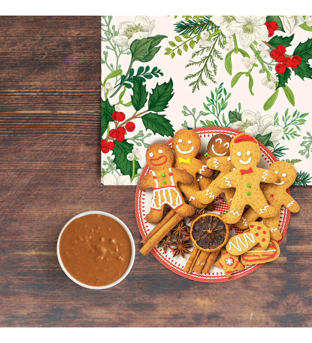 Set 8 Individuales Navidad 7 Rectangular