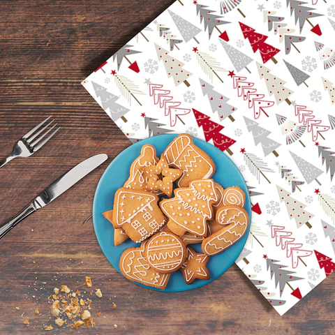 Set 8 Individuales Navidad 8 Rectangular