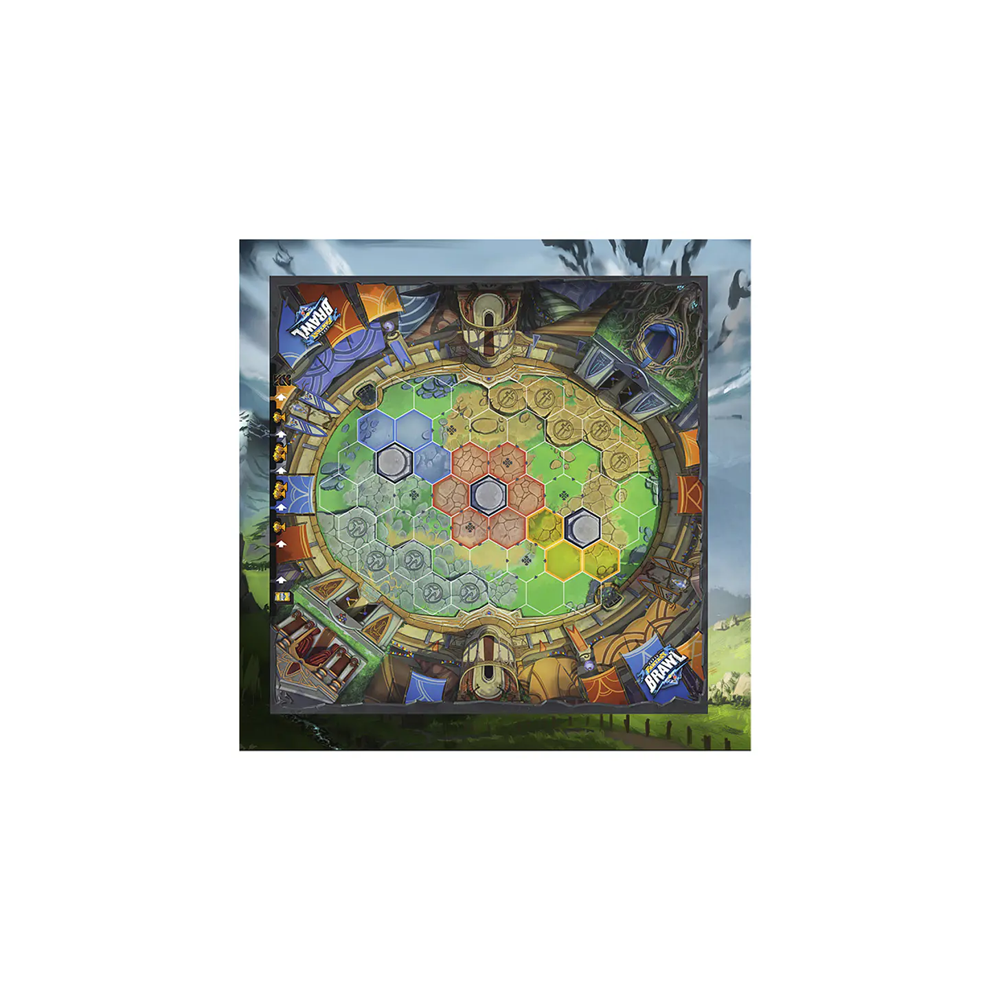 Playmat Fantasy Brawl - 70 x70 cms 1