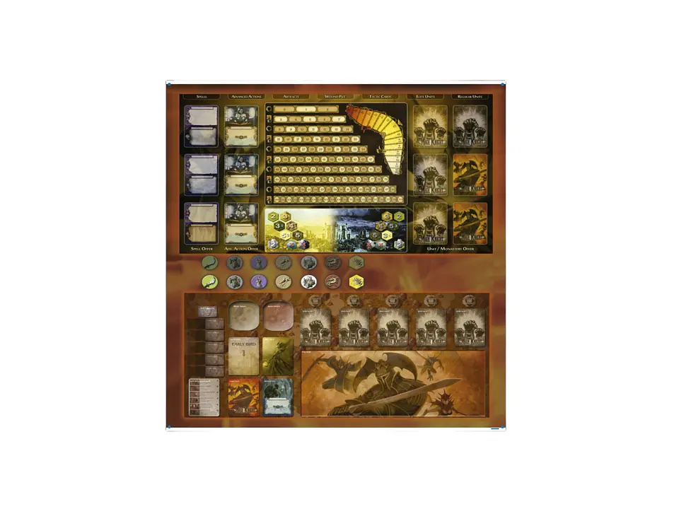 Playmat Mage Knight - 90 x 90 cms. 1