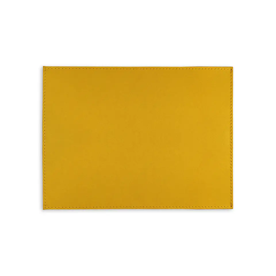 Set 4 Individuales Aubrey Yellow Rectangular 3
