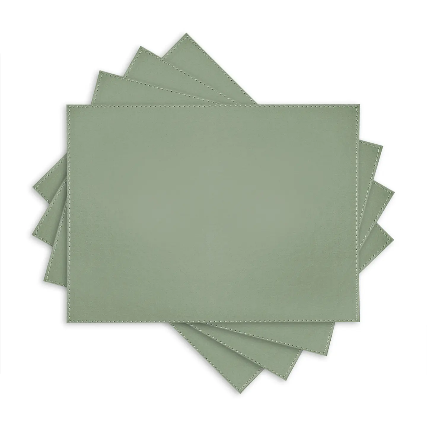 Set 4 Individuales Gustave Mint Rectangular 1
