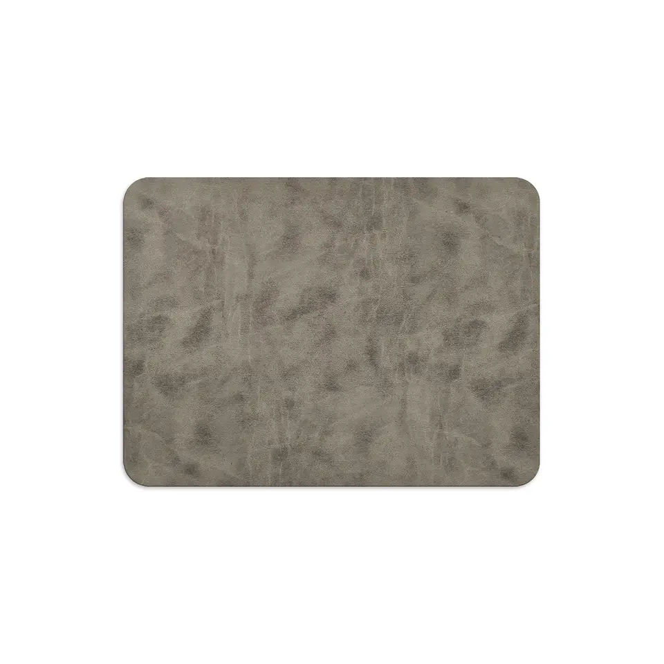 Set 4 Individuales Gray Rectangular 3