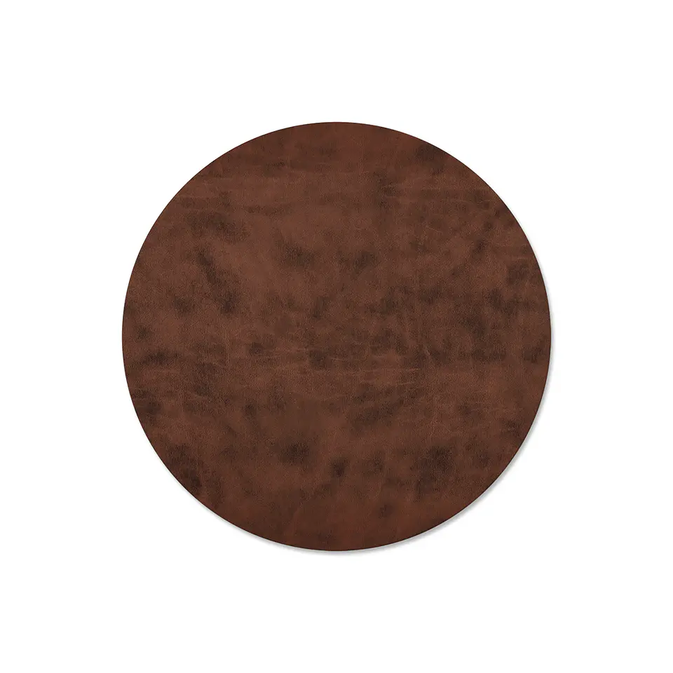 Set 4 Individuales Dark Tobacco Redondo 3