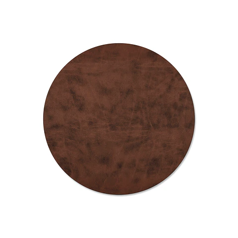 Set 6 Individuales Dark Tobacco Redondo