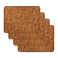 Set 4 Individuales Blonde Tobacco Rectangular - Miniatura 1