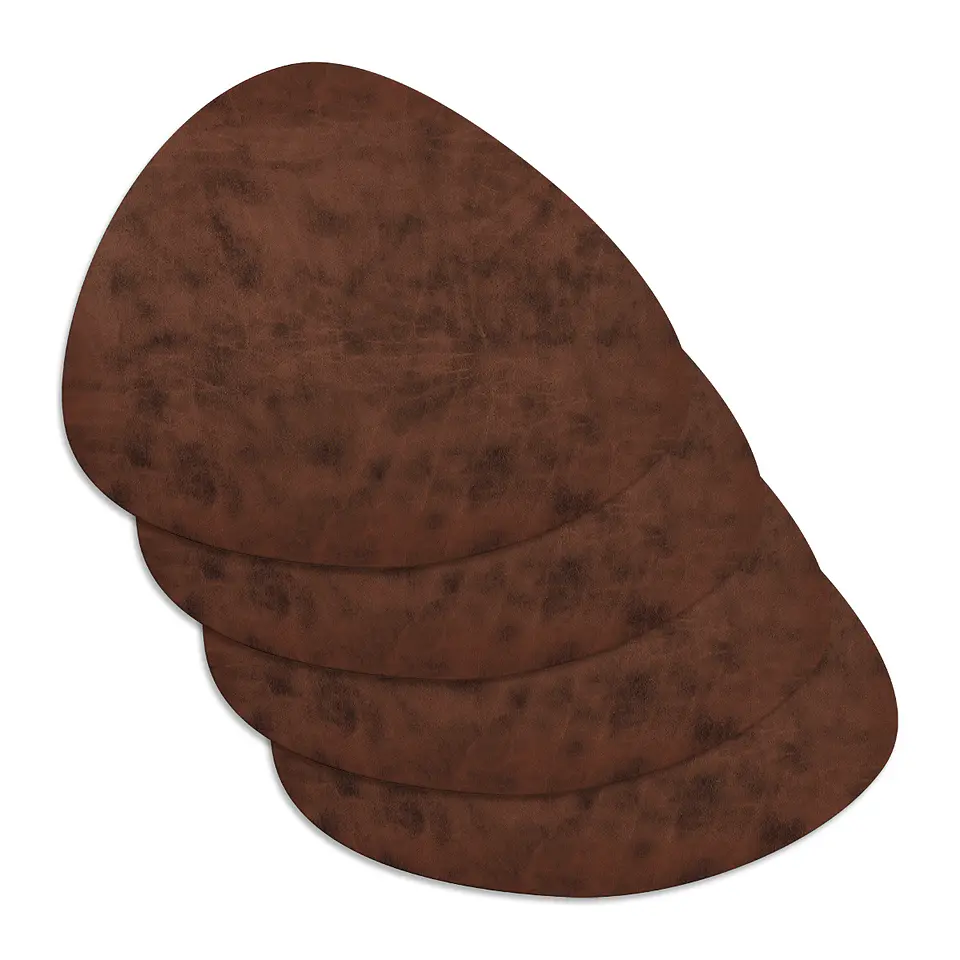 Set 4 Individuales Dark Tobacco Stone 1