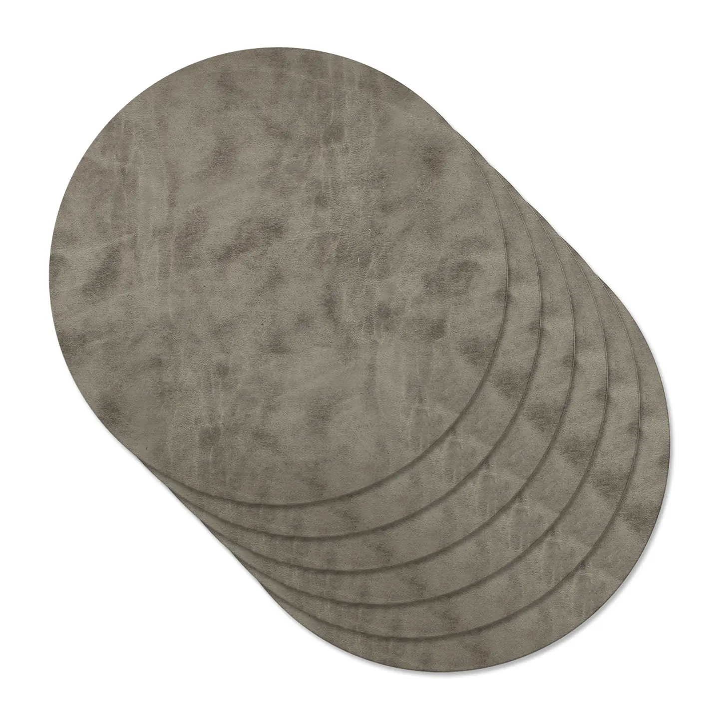 Set 6 Individuales Gray Redondo 1