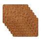 Set 6 Individuales Blonde Tobacco Rectangular - Miniatura 1