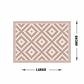 Rombos Rosa (a medida) - Miniatura 2