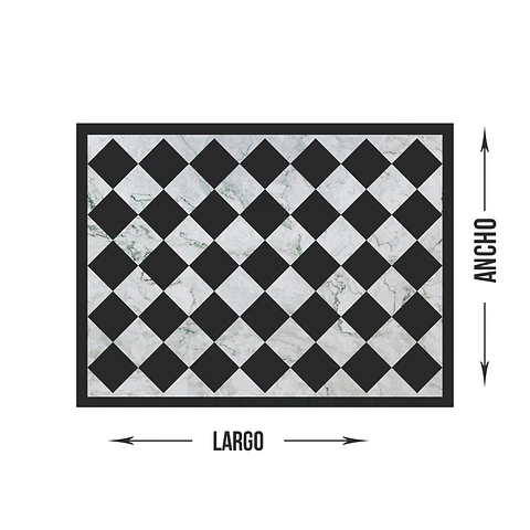 Rombo Dama Classic Marble (a medida)