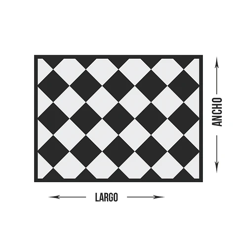 Rombo Dama Medium (a medida)