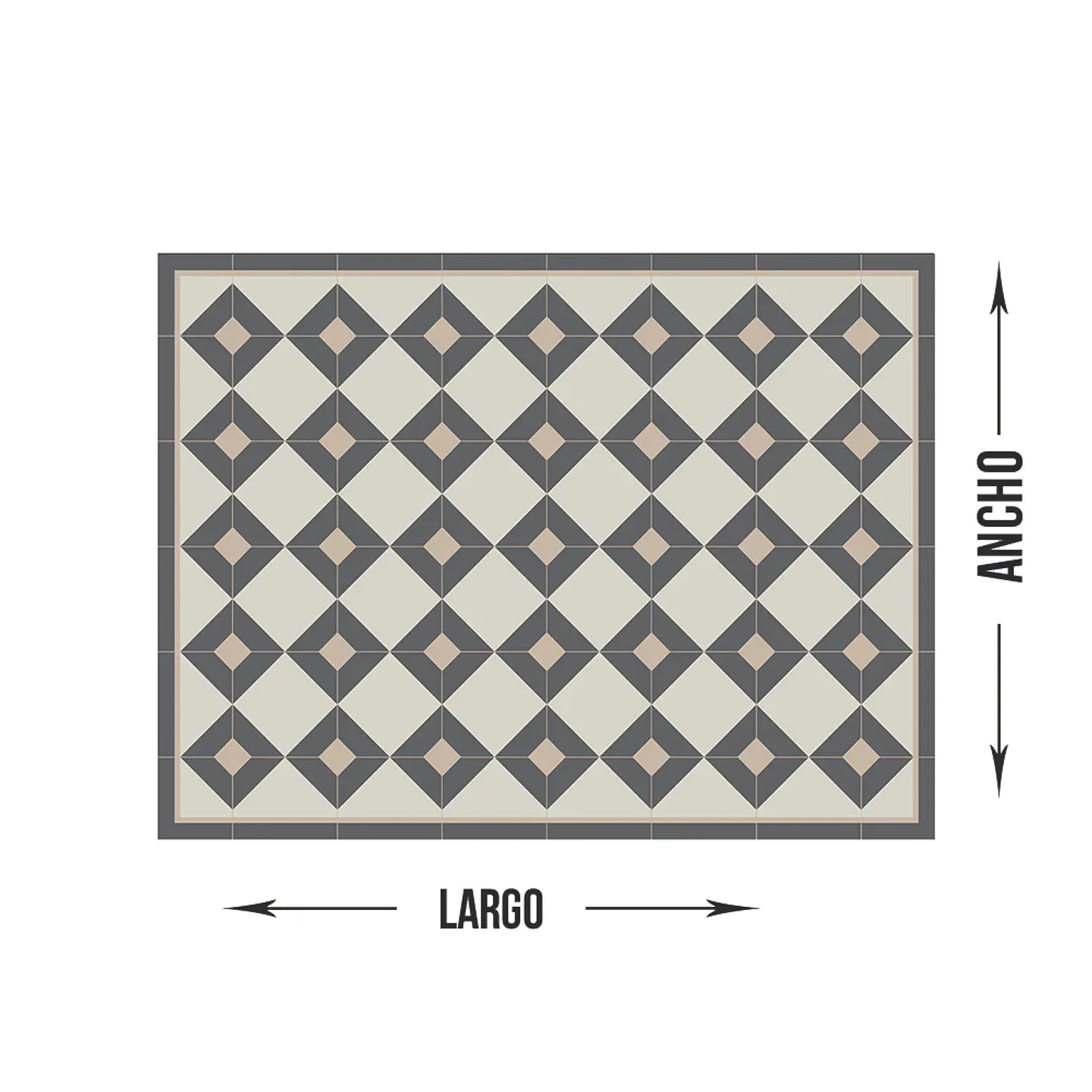 Rombo Dama Vintage (a medida) 2