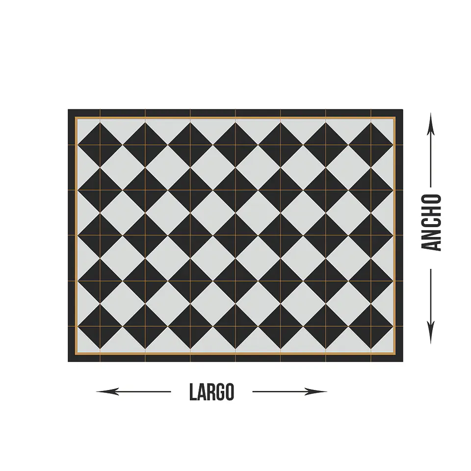 Rombo Dama Golden Line (a medida) 2
