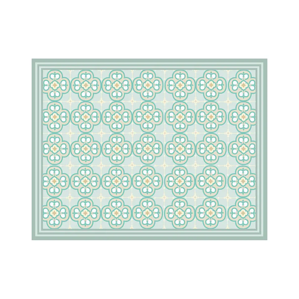 Flor Árabe Turquesa 16