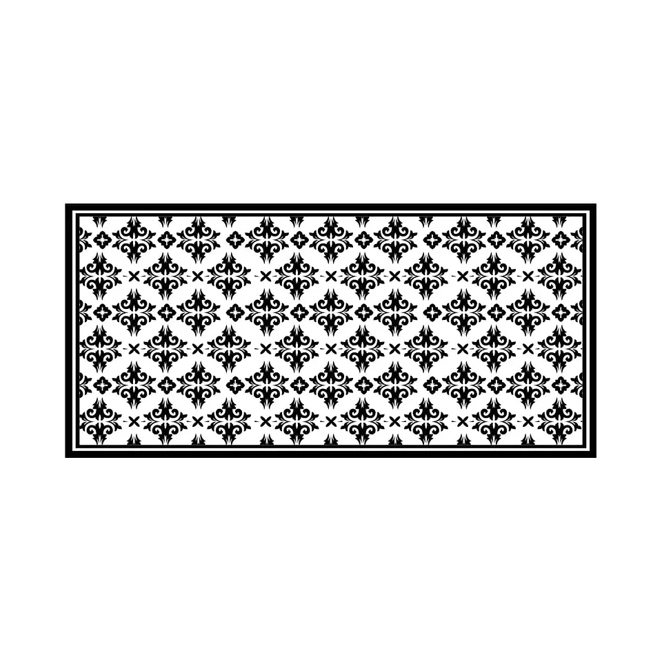 Flor Griega Black 8