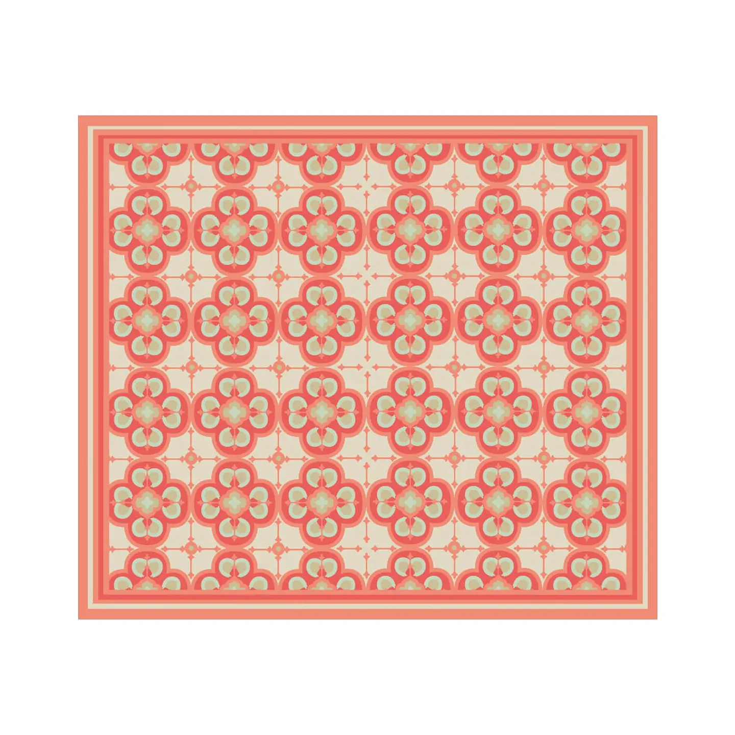 Flor Árabe Coral 13