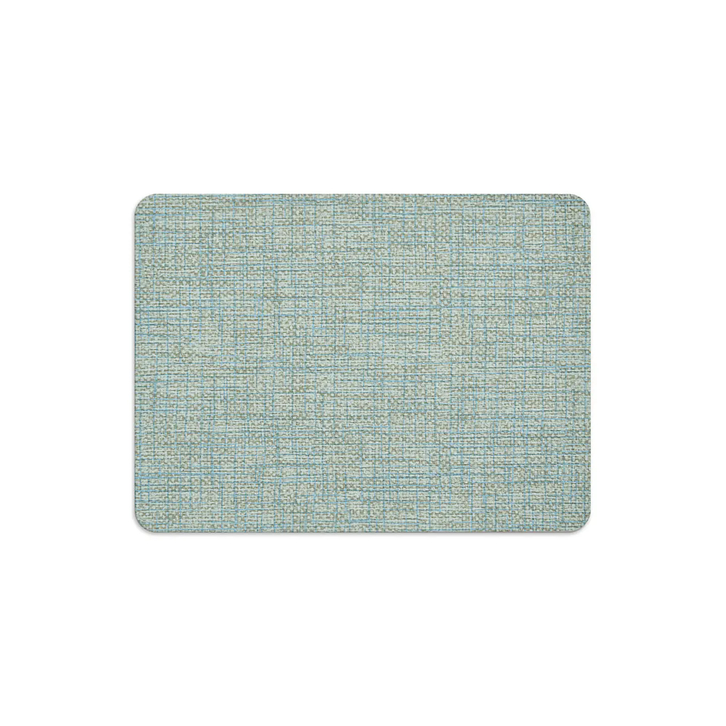 Set 6 Individuales Luxe Ligth Blue Rectangular 3