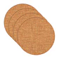 Set 4 Individuales Luxe Autumn Redondo - Miniatura 1