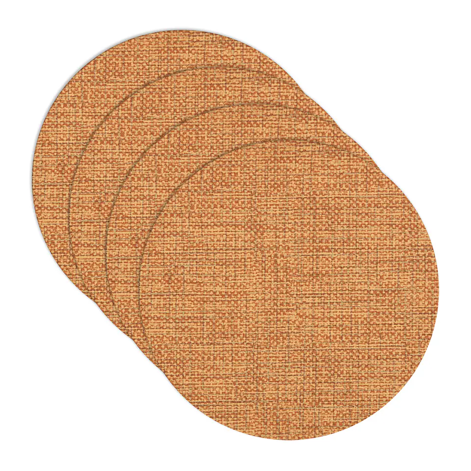 Set 4 Individuales Luxe Autumn Redondo 1