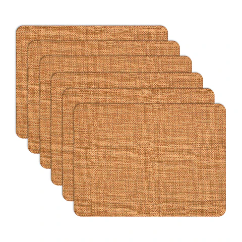 Set 6 Individuales Luxe Autumn Rectangular