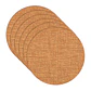 Set 6 Individuales Luxe Autumn Redondo - Miniatura 1