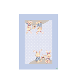 Alfombra Conejos 140 x 200 cm