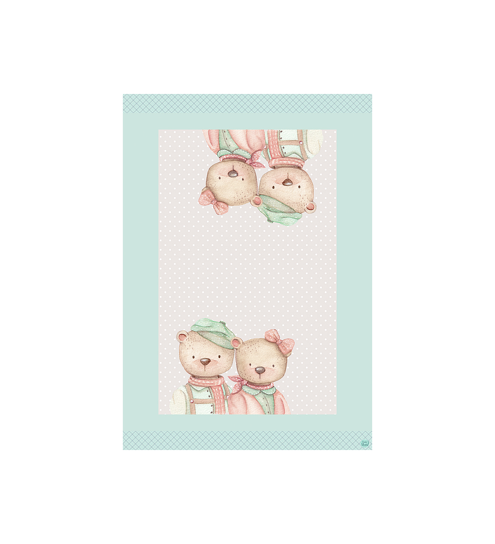 Alfombra Ositos 140 x 200 cm