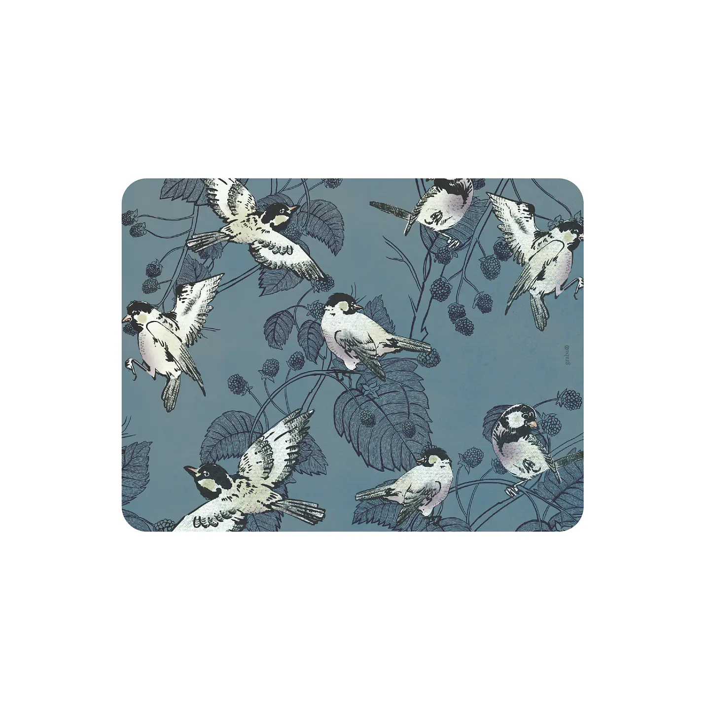 Set 8 Individuales Colección Pájaros Rectangular 4