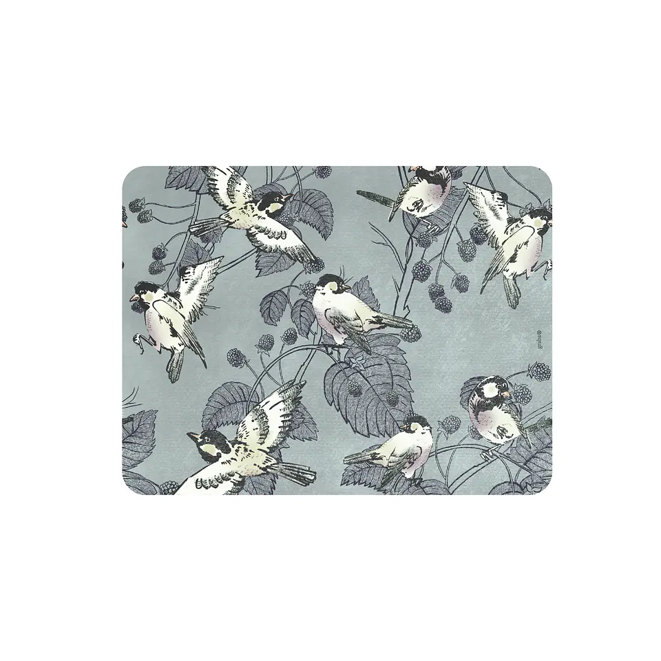 Set 8 Individuales Colección Pájaros Rectangular 6