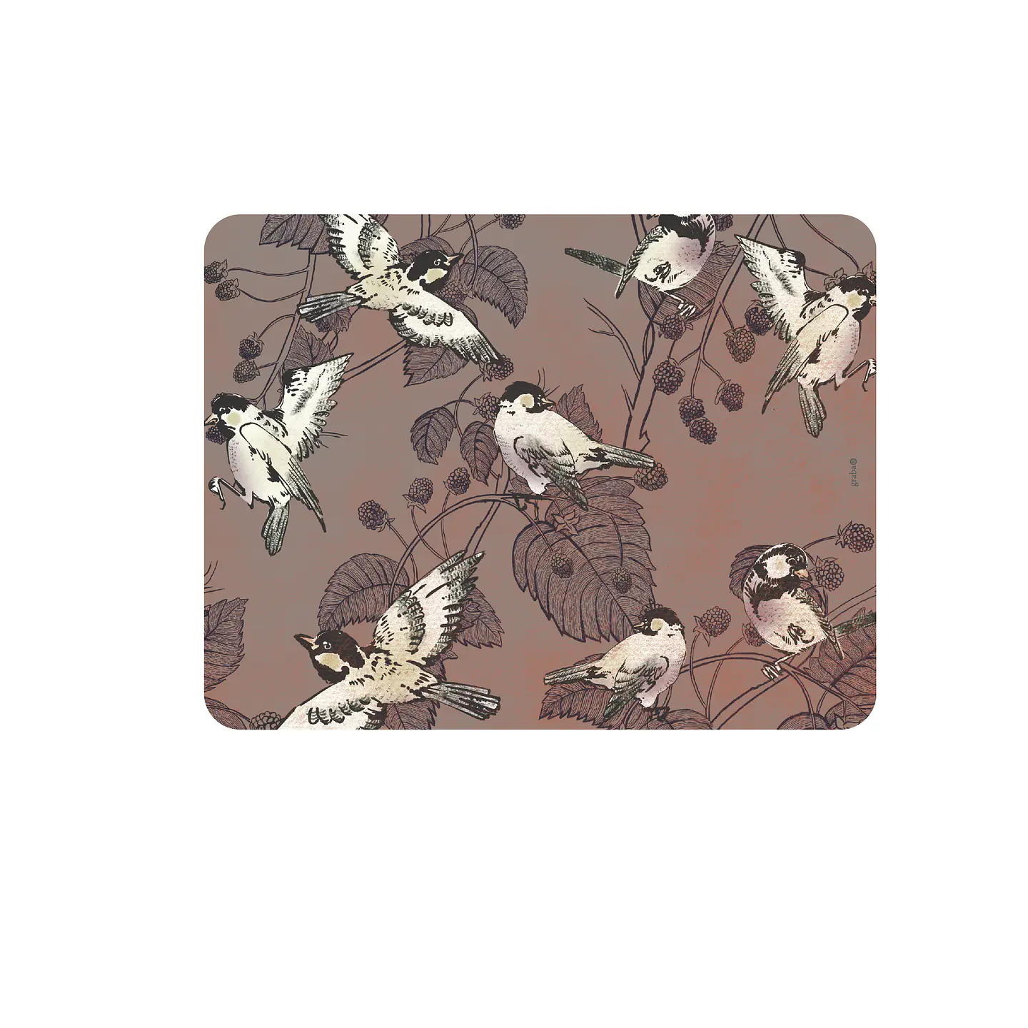 Set 8 Individuales Colección Pájaros Rectangular 8