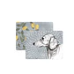 Set 8 Individuales Perro Salchicha Kumquat Rectangular - Miniatura 1