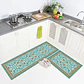 Set 2 Alfombras de Cocina Ultra Delgada Flor de Esparta - Miniatura 1