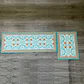 Set 2 Alfombras de Cocina Ultra Delgada Flor de Esparta - Miniatura 9