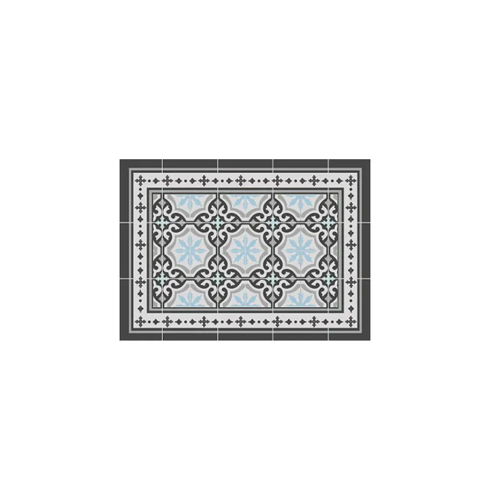 Set 2 Alfombras de Cocina Ultra Delgada Córdova Gray 4