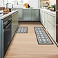 Set 2 Alfombras de Cocina Ultra Delgada Córdova Gray - Miniatura 3