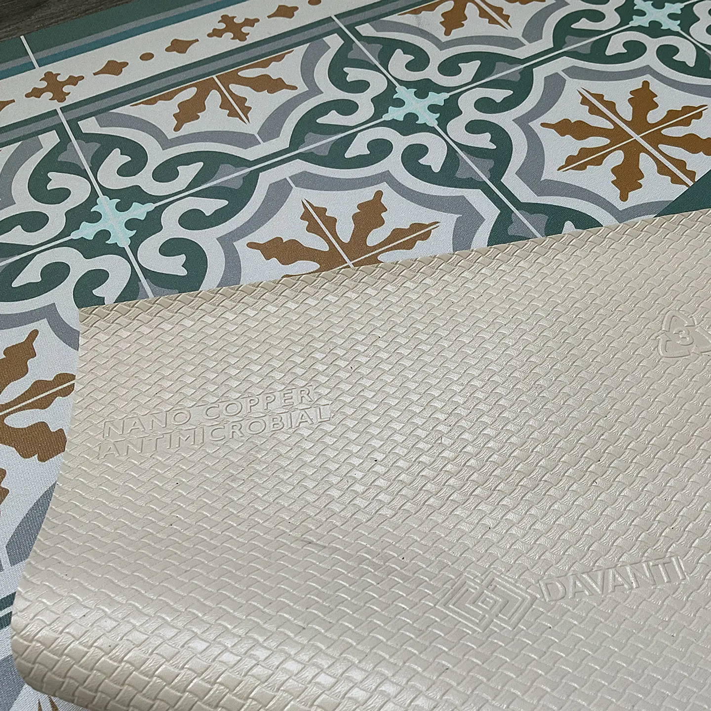 Set 2 Alfombras de Cocina Ultra Delgada Córdova Green 8
