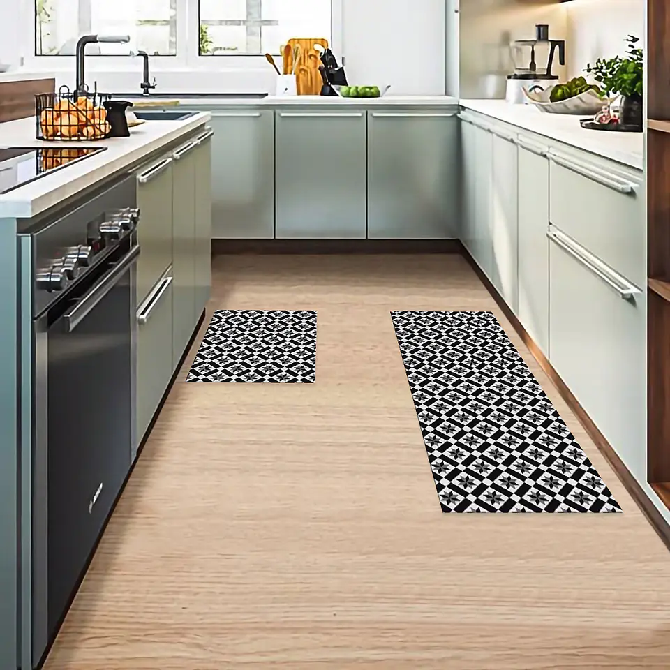 Set 2 Alfombras de Cocina Ultra Delgada Estrella del Sur 3