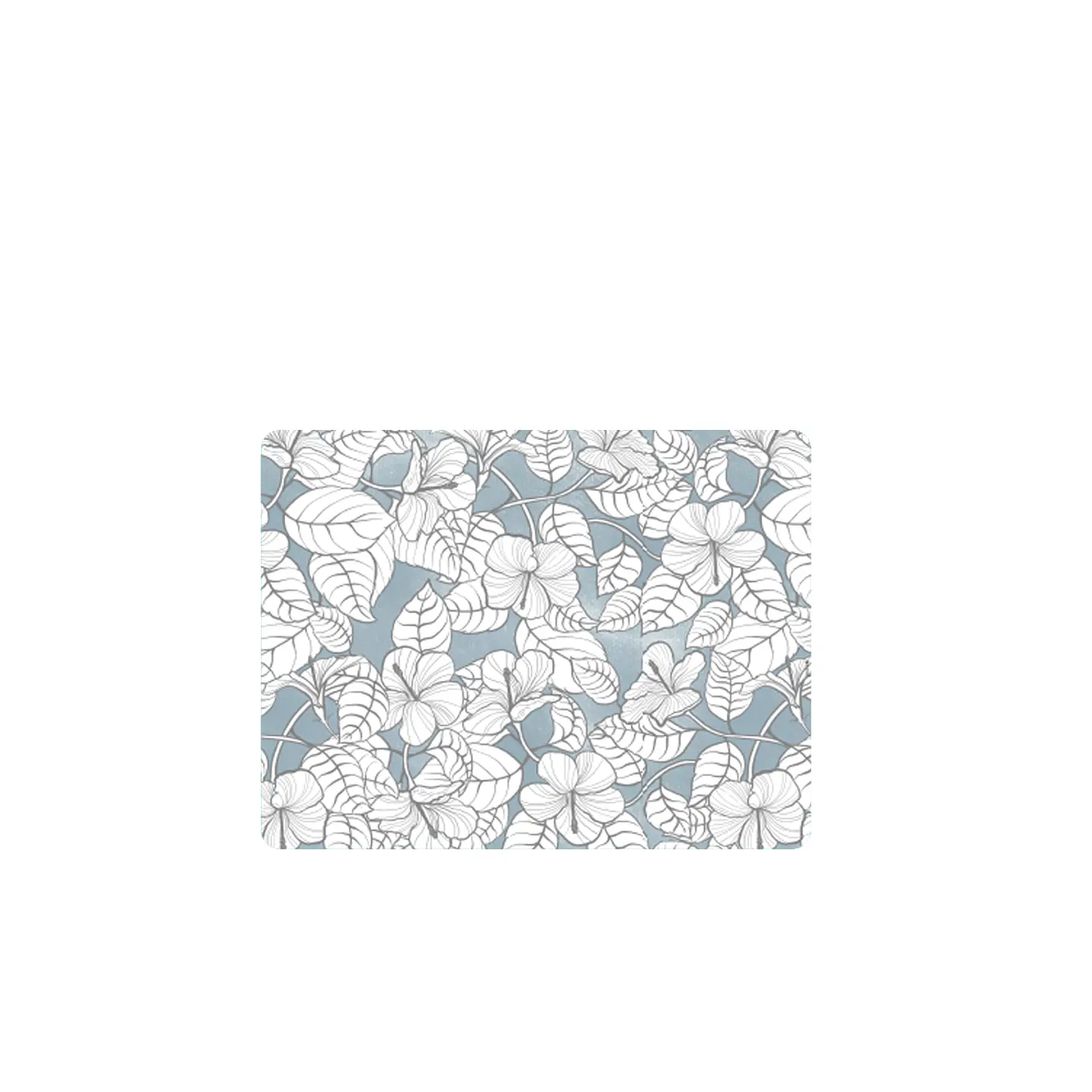 Set De 8 Individuales Graba Hibiscus Rectangular 2