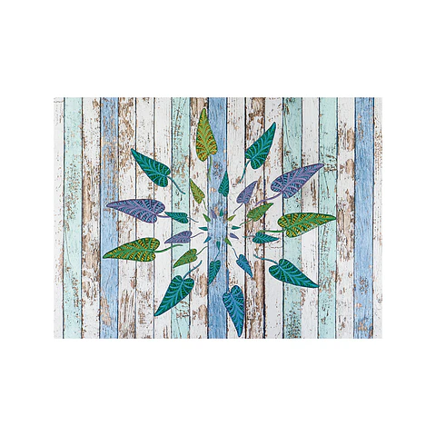 Madera Hojas 50 x 70 cm