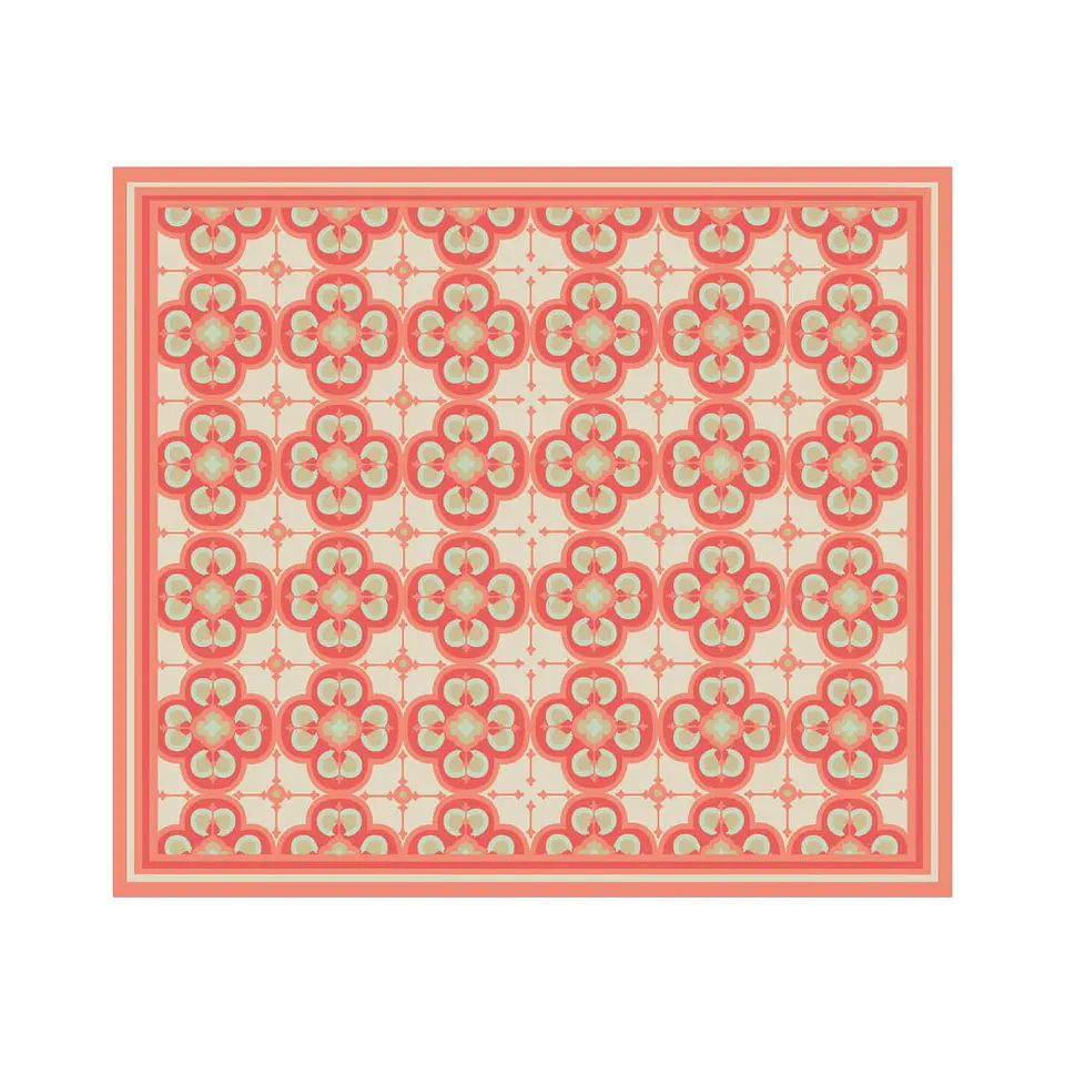 Flor Arabe Coral (a medida) 13