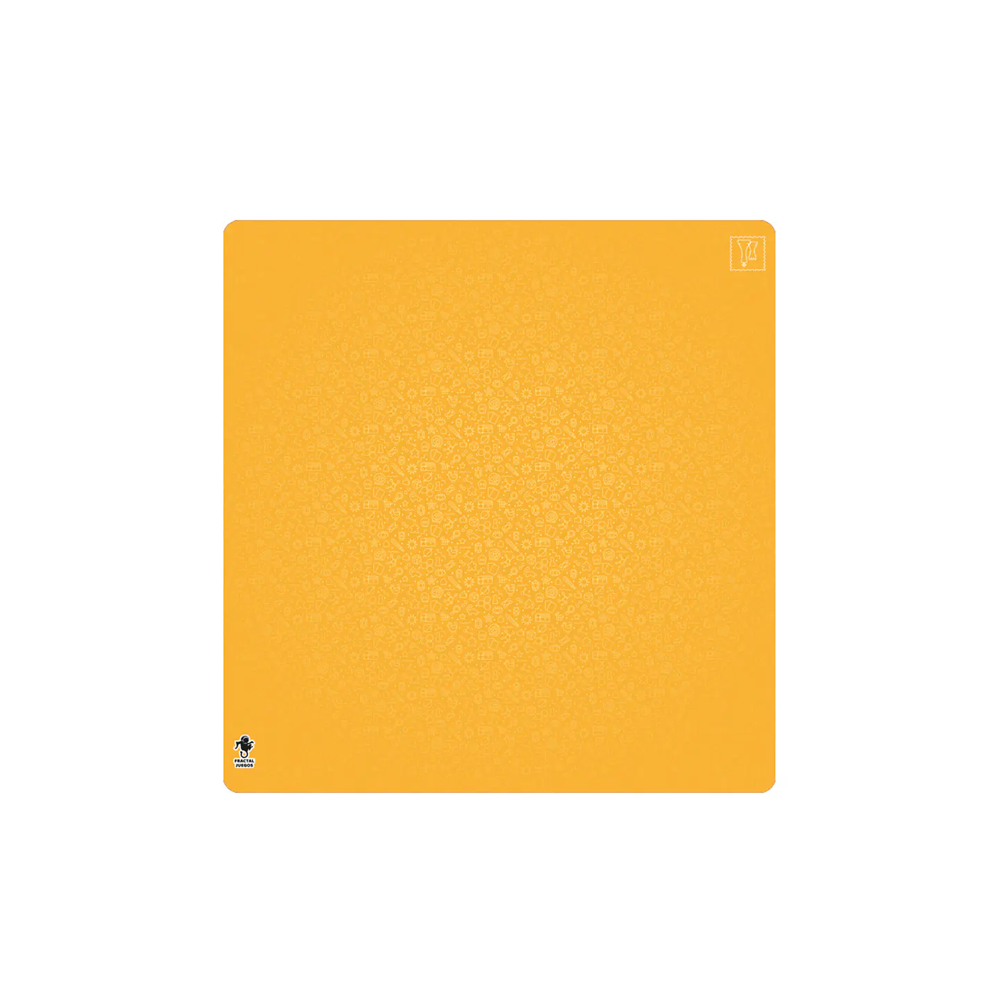 Playmat Fractal Naranja 1