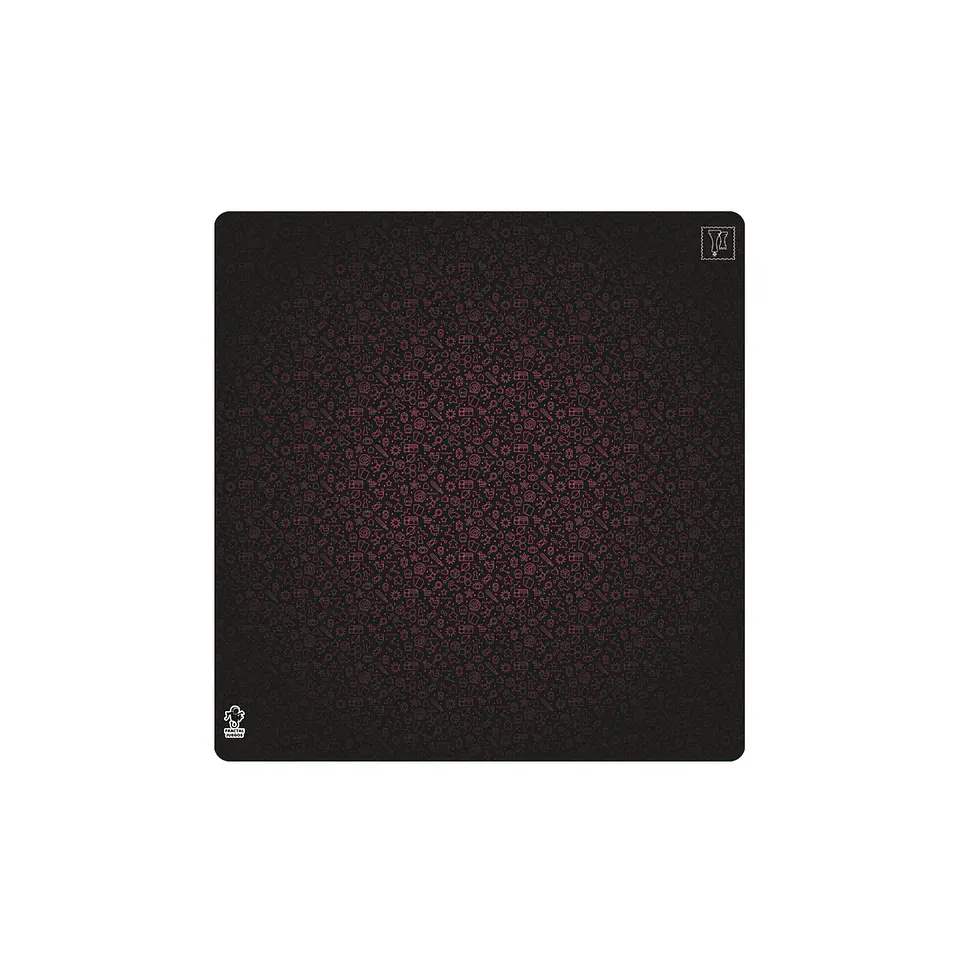 Playmat Fractal NegroRosa 1