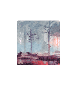 Playmat Red Forest
